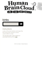 Mobile Screenshot of humanbraincloud.com