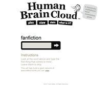 Tablet Screenshot of humanbraincloud.com